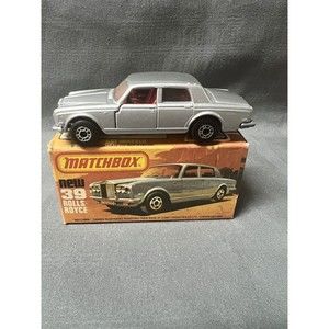 Matchbox 1978 Lesney 1-75 No 39 Rolls Royce Silver Shadow Superfast Wonderful!